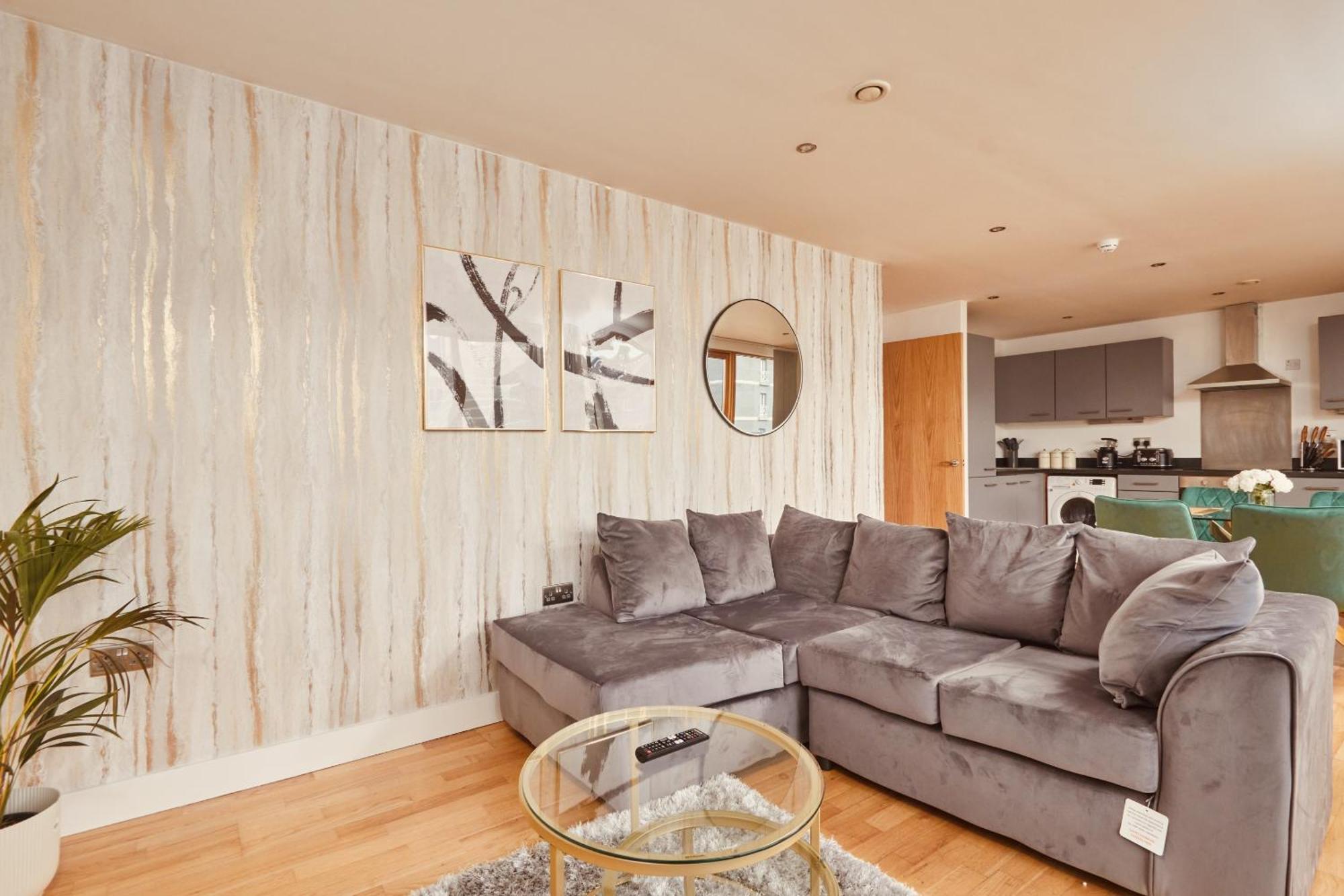 Central Leeds Dock Apt, Free Secure Parking! 2 Bed Bagian luar foto