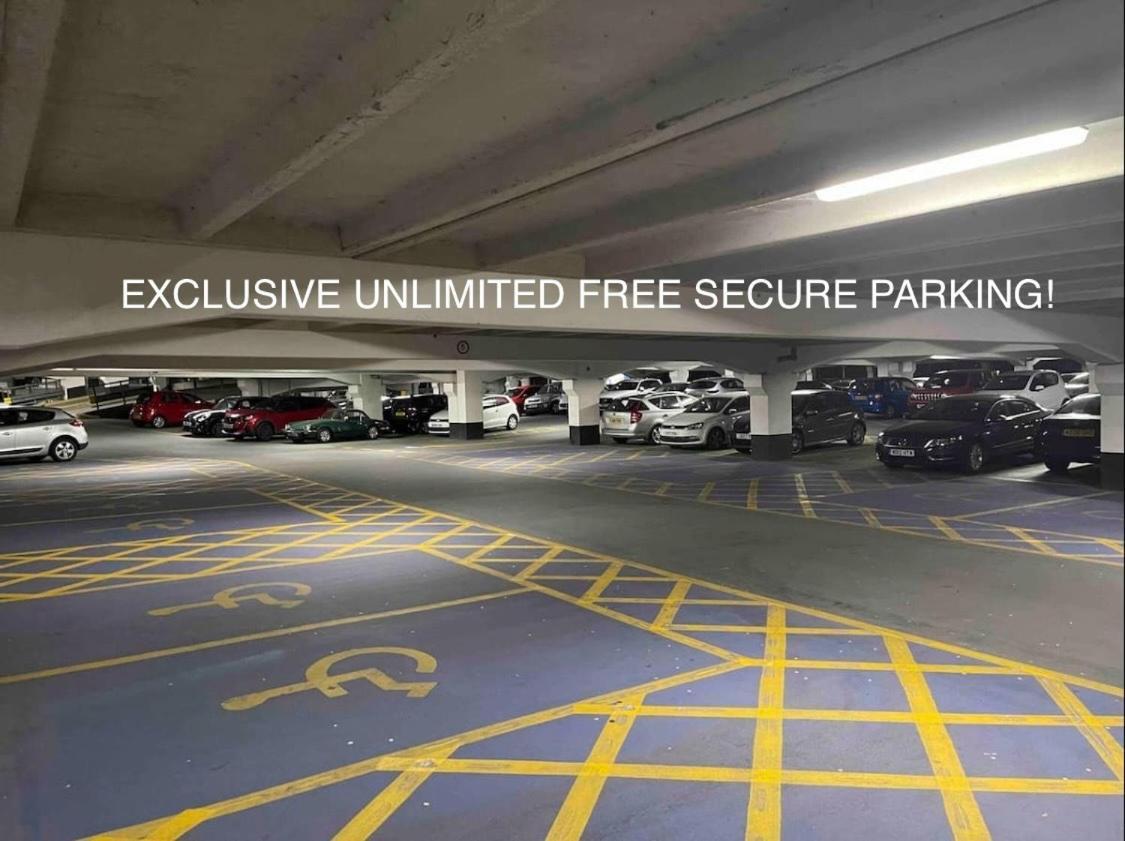 Central Leeds Dock Apt, Free Secure Parking! 2 Bed Bagian luar foto