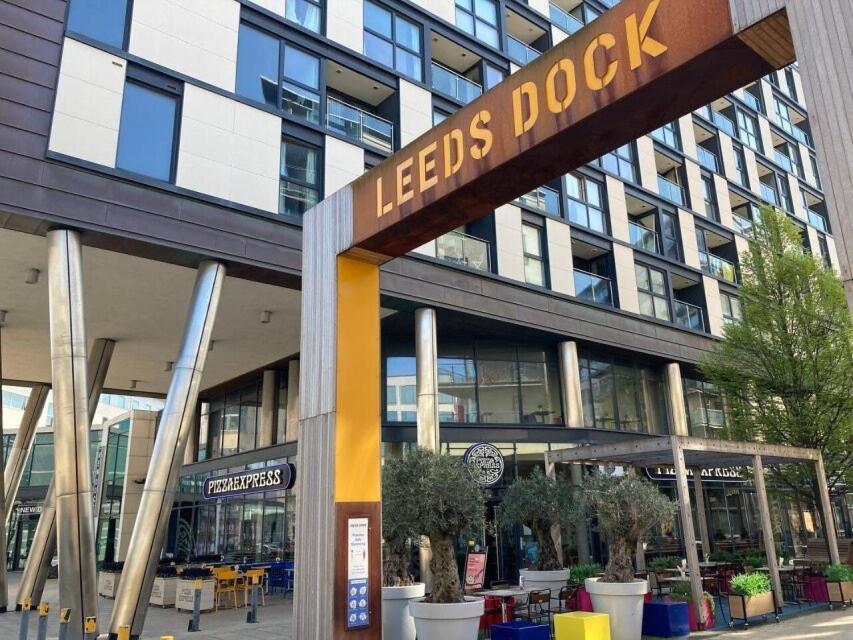 Central Leeds Dock Apt, Free Secure Parking! 2 Bed Bagian luar foto