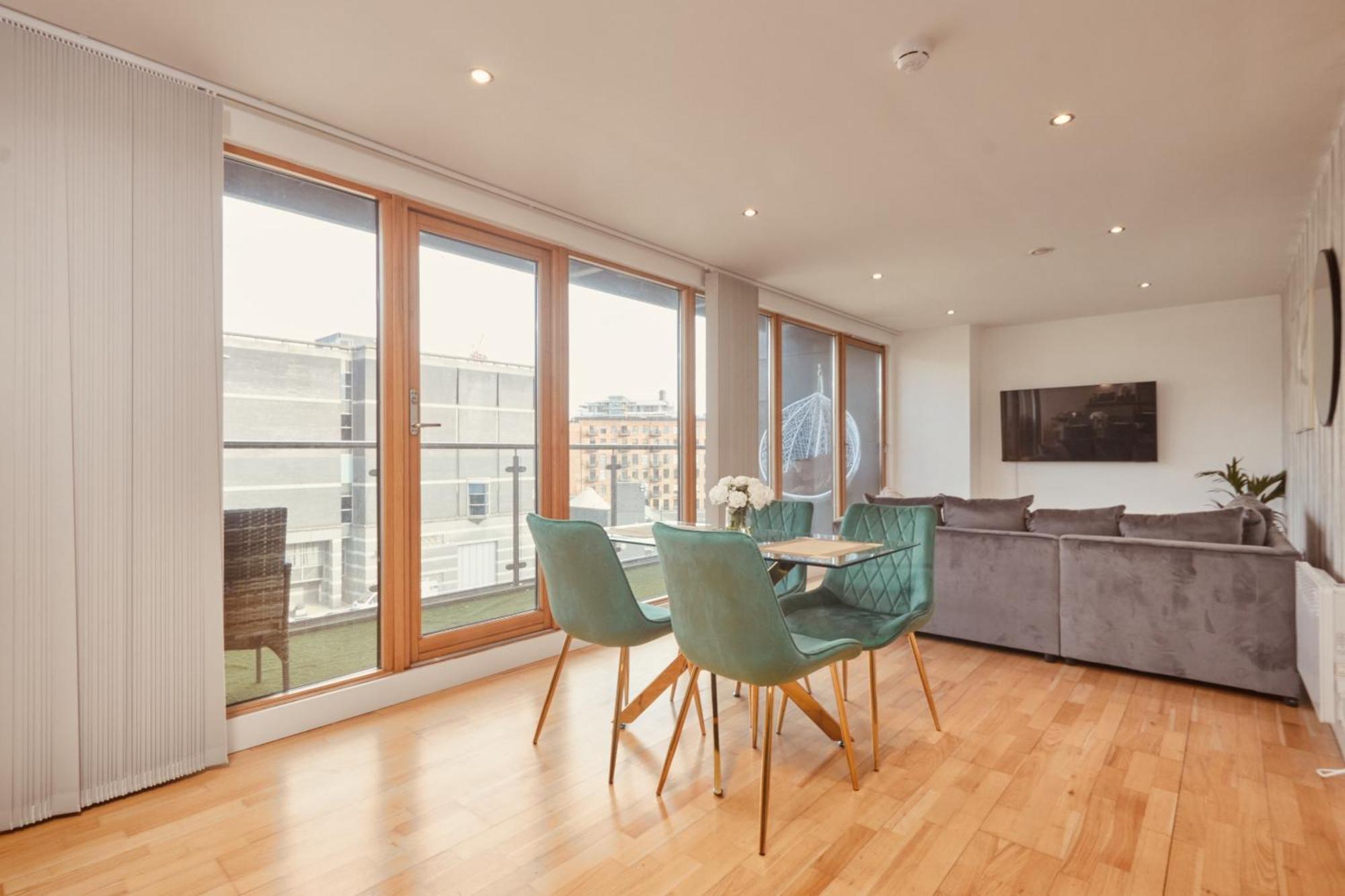 Central Leeds Dock Apt, Free Secure Parking! 2 Bed Bagian luar foto